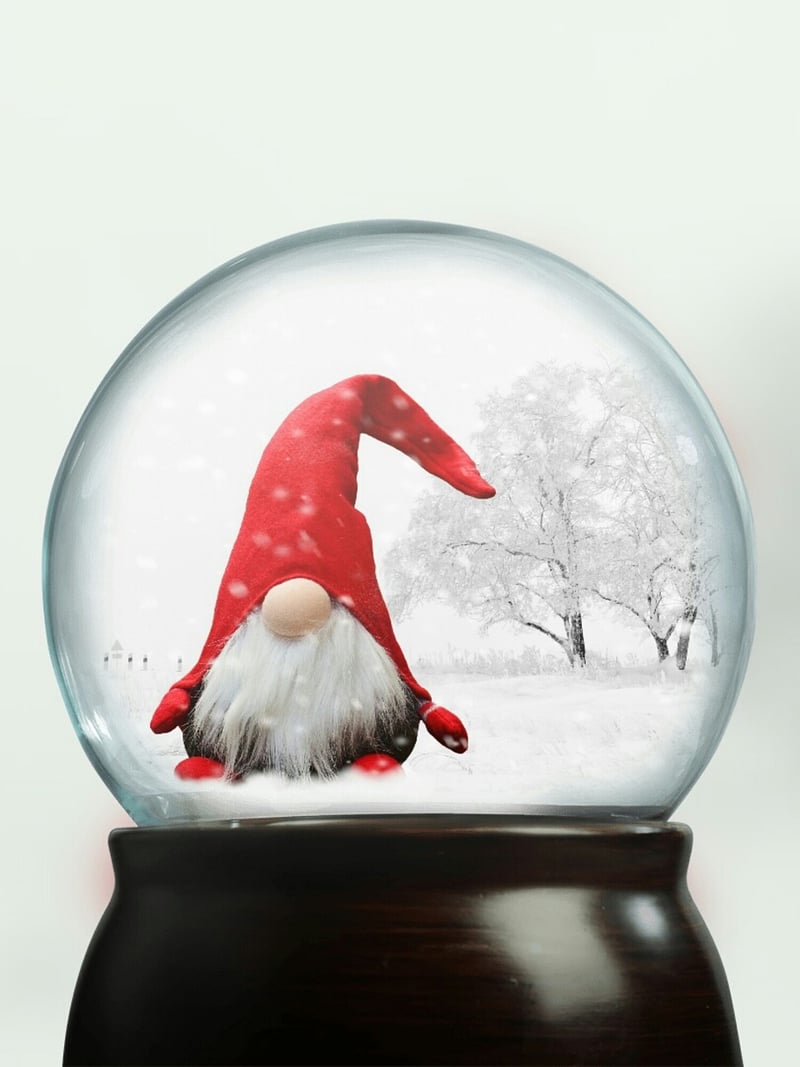 Mason Jar Snow Globes